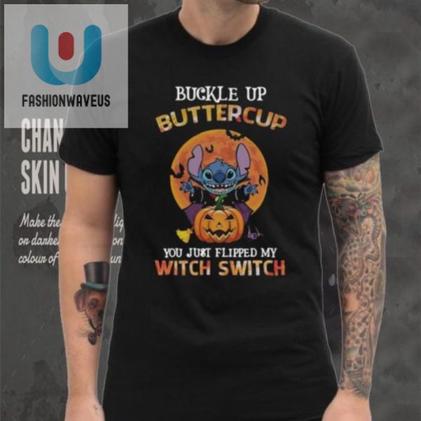 Funny Halloween Stitch Shirt Flipped My Witch Switch Tee fashionwaveus 1 3