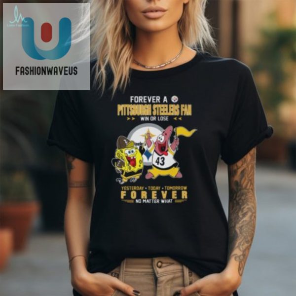 Funny Spongebob Steelers Tshirt For Diehard Pittsburgh Fans fashionwaveus 1 1