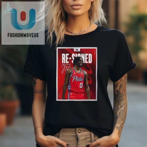 Get Backed By Maxey Hilarious Resigned 76Ers Shirt fashionwaveus 1 1