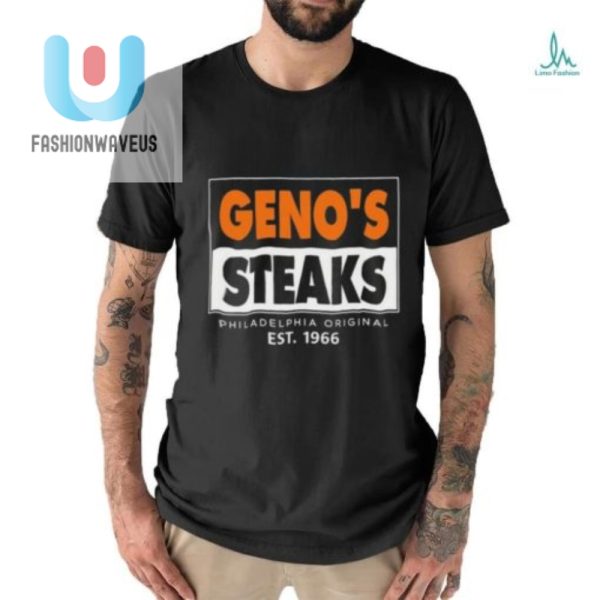 Cheesesteak Chic Wear Genos Philly Fun Shirt fashionwaveus 1