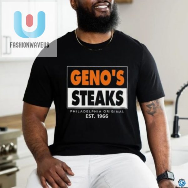 Cheesesteak Chic Wear Genos Philly Fun Shirt fashionwaveus 1 1