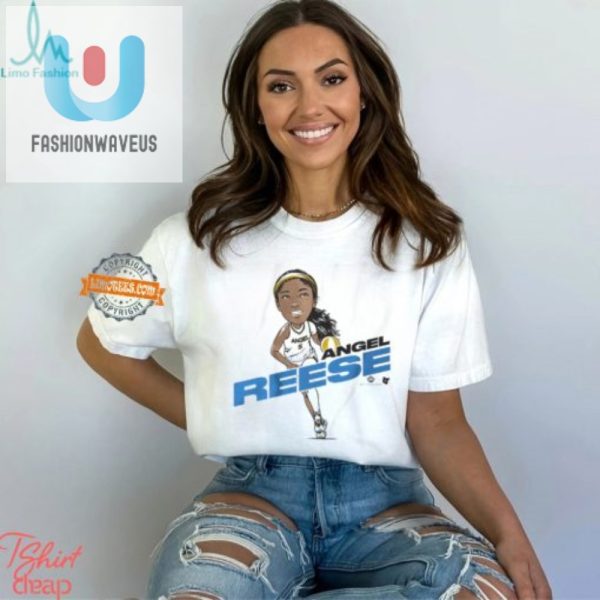 Get Laughs With Unique Angel Reese Caricature Tee fashionwaveus 1 1