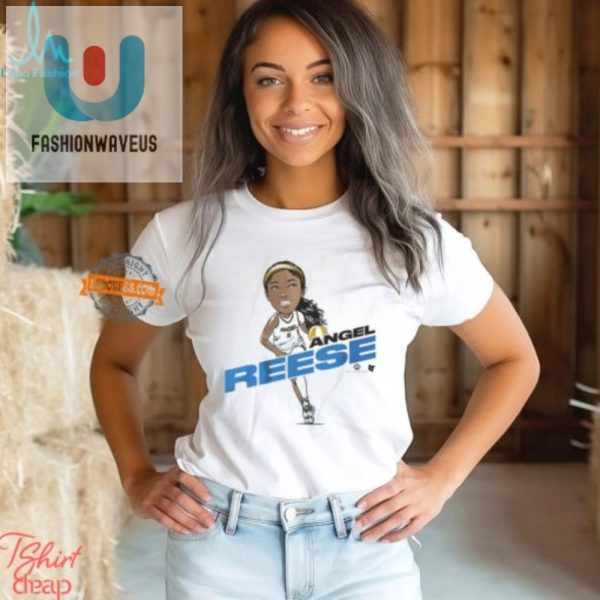 Get Laughs With Unique Angel Reese Caricature Tee fashionwaveus 1 2