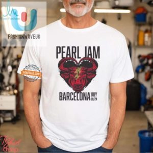 Rock Barcelona Funny Pearl Jam Buffalo Head Tshirt 2024 fashionwaveus 1 3