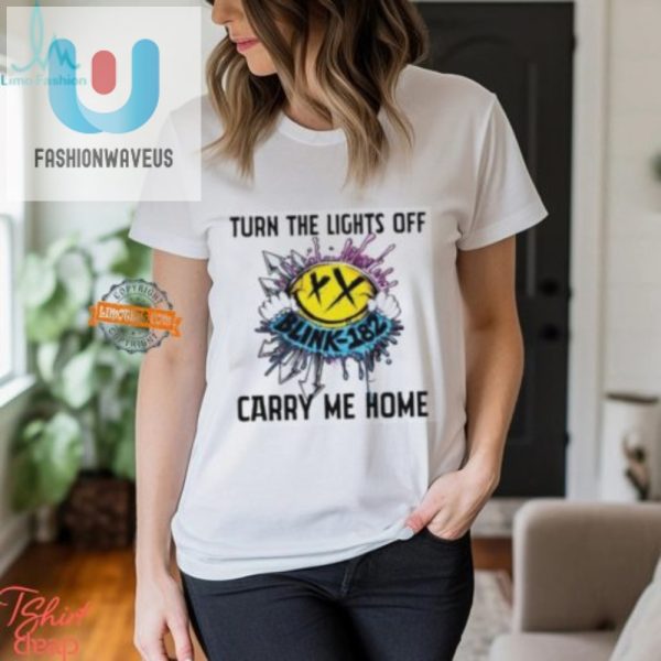 Funny Blink 182 Carry Me Home Unisex Tee Lights Off fashionwaveus 1