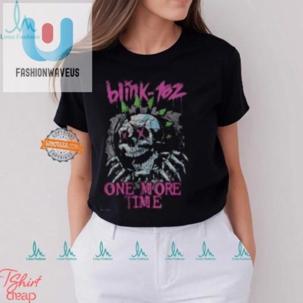 Get Spooky With Blink 182 Skull Tee Unisex Unique fashionwaveus 1