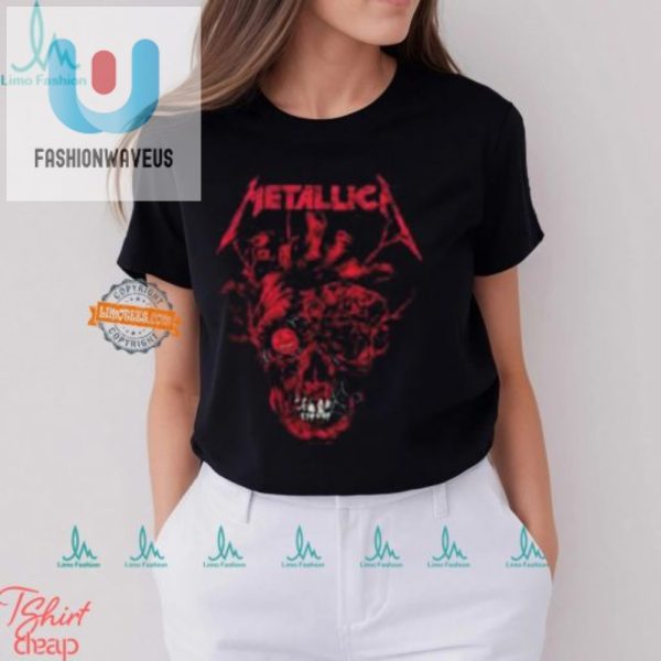 Rock Your Bones Funny Metallica Heart Skull Tee For All fashionwaveus 1