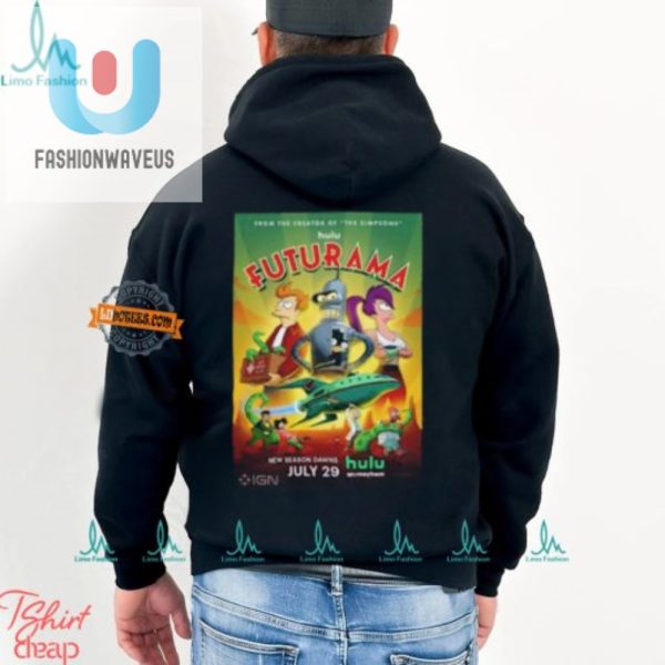 Score A Futurama Season 12 Tshirt Premieres July 29 fashionwaveus 1 3