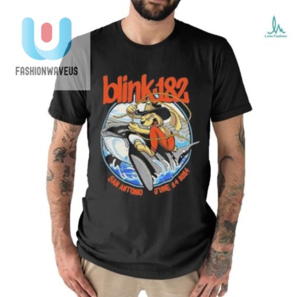 Rock Out In Style Blink 182 San Antonio 2024 Tee fashionwaveus 1