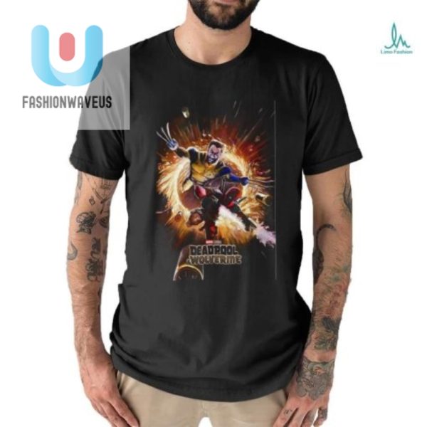 Epic Space Gate Deadpoolwolverine Long Sleeve Tee Lol fashionwaveus 1