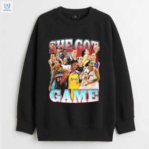 Score Big Laughs Paige Bueckers She Got Game Tee fashionwaveus 1 3