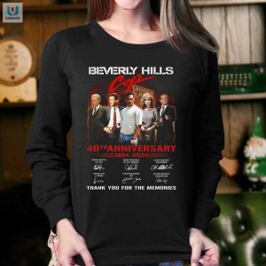 Funny Beverly Hills Cop 40Th Anniversary Tshirt 19842024 fashionwaveus 1 3