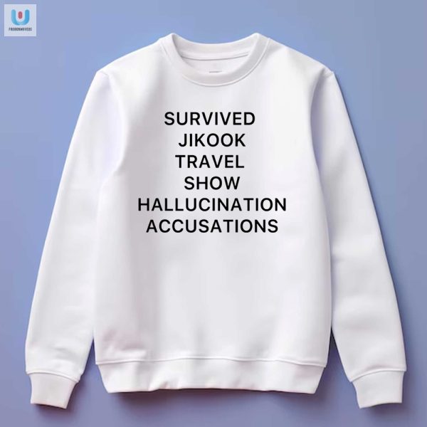 Funny Survived Jikook Show Hallucination Tshirt Unique fashionwaveus 1 3