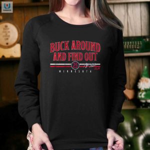 Get The Hilarious Byron Buxton Buck Around Shirt Today fashionwaveus 1 3