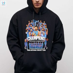 Hit Wickets In Style 2024 Champion India T20 Tee fashionwaveus 1 2