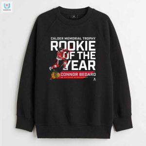 Get Bedard Shark Tshirt Calder Trophy 2024 Edition fashionwaveus 1 3