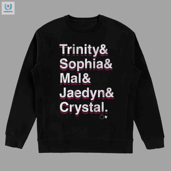 Vote The Dream Team Funny 2024 Trinity Crew Shirt fashionwaveus 1 3