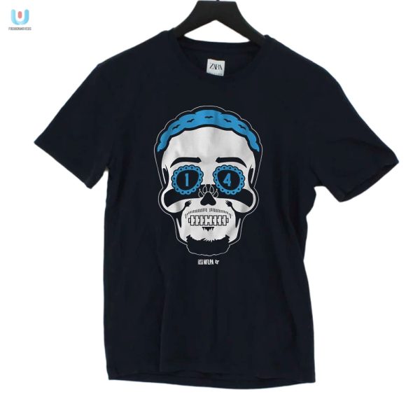 Get Spooked In Style Amonra St Brown Sugar Skull Tee fashionwaveus 1