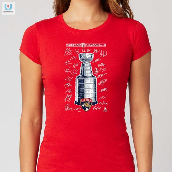 Florida Panthers Win Get The Champs Signature Tee Roar fashionwaveus 1