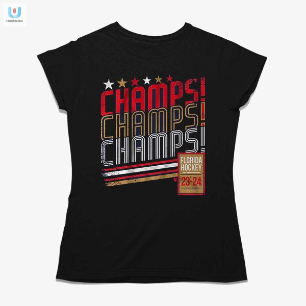 Triple Champs Florida Hockey Shirt Funny Unique fashionwaveus 1 1