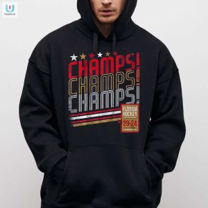 Triple Champs Florida Hockey Shirt Funny Unique fashionwaveus 1 2