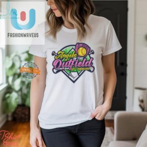 Hit A Homerun 2024 Angels In Outfield Funny Logo Tee fashionwaveus 1 1