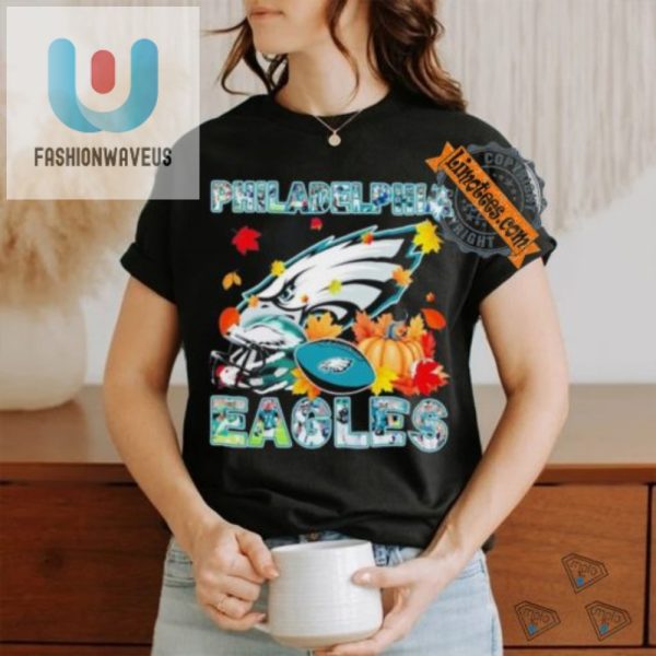 Fly High Stay Cozy Philly Eagles Fall Shirt Fandom fashionwaveus 1