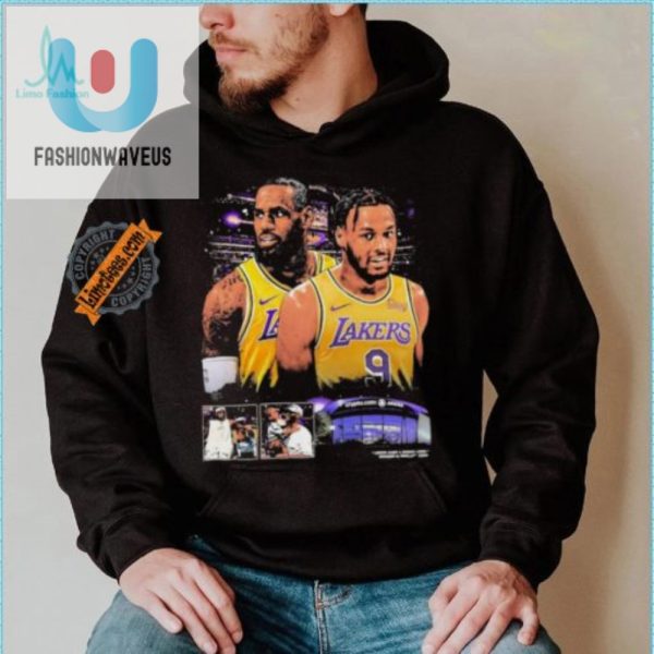 Get Your Lebron Bronny La Lakers Lol Shirt Today fashionwaveus 1 3