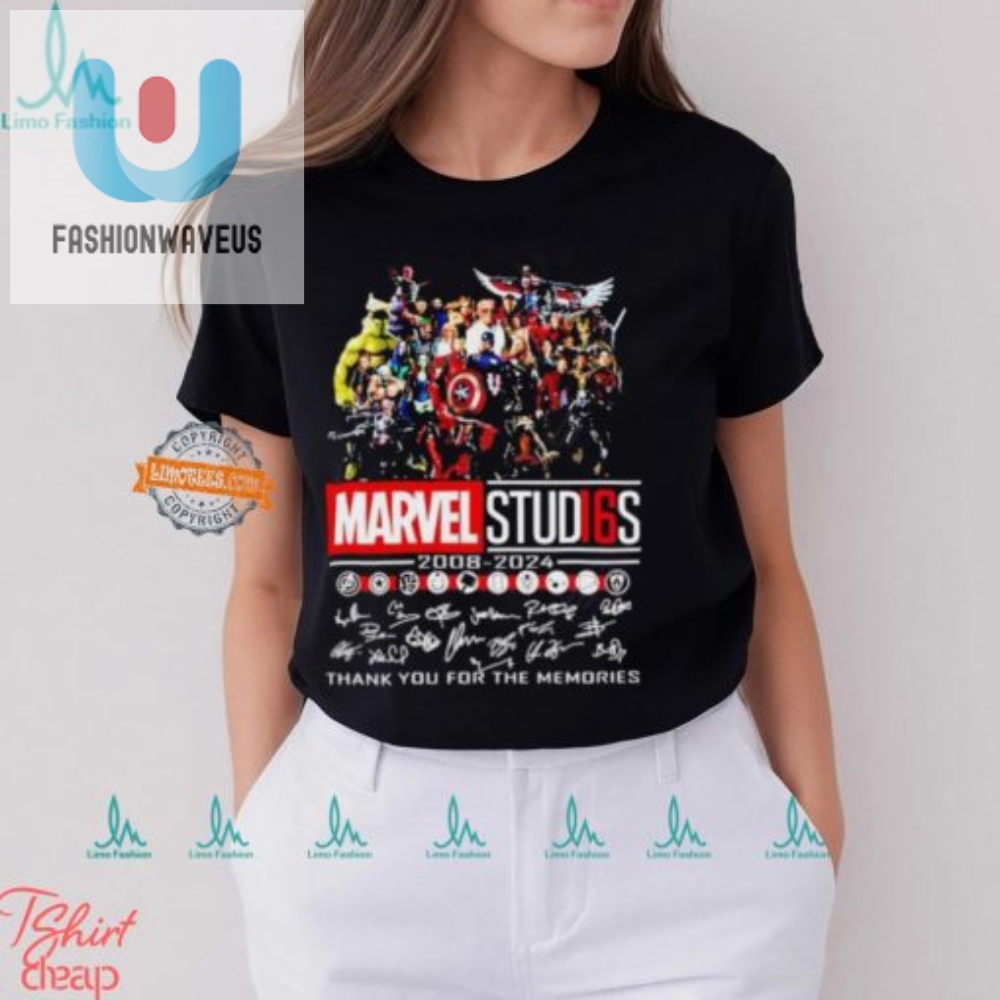 Marvel Stud16s 20082024 Funny Signature Shirt Epic Memories