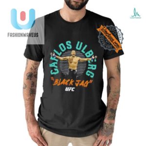 Knockout Style Carlos Ulberg Black Jag Ufc Tee fashionwaveus 1 1