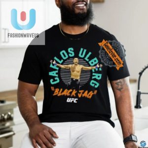 Knockout Style Carlos Ulberg Black Jag Ufc Tee fashionwaveus 1 2