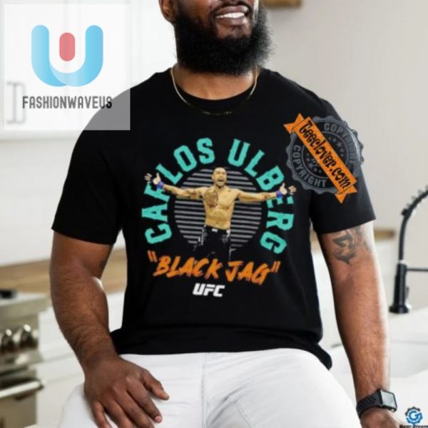 Knockout Style Carlos Ulberg Black Jag Ufc Tee fashionwaveus 1 2