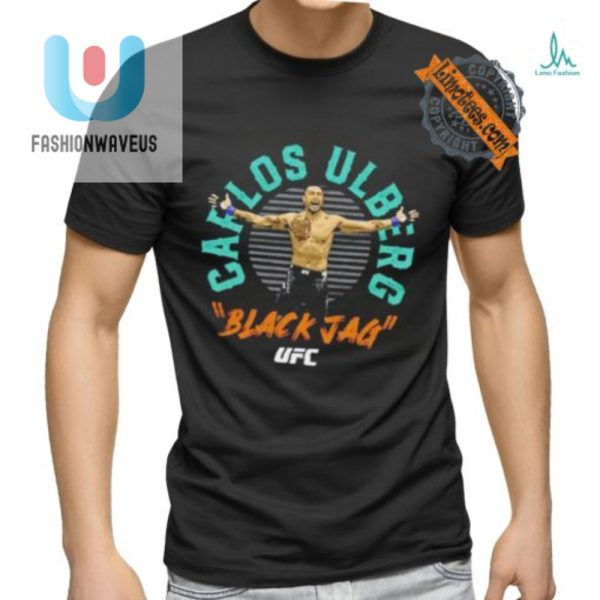 Knockout Style Carlos Ulberg Black Jag Ufc Tee fashionwaveus 1 3