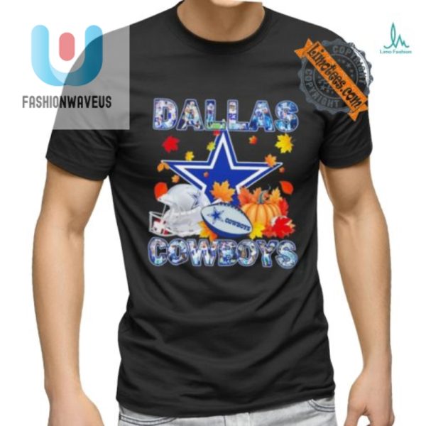 Score Big Laughs With Our Funny Dallas Cowboys Autumn Shirt fashionwaveus 1 3