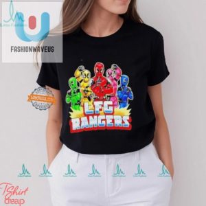 Epic Lfg Rangers Deadpool Meets Mighty Morphin Tshirt Fun fashionwaveus 1 1