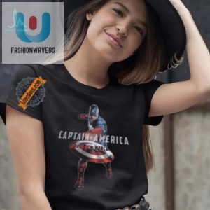 Unleash Your Inner Hero In A Witty Captain America Tee fashionwaveus 1 1