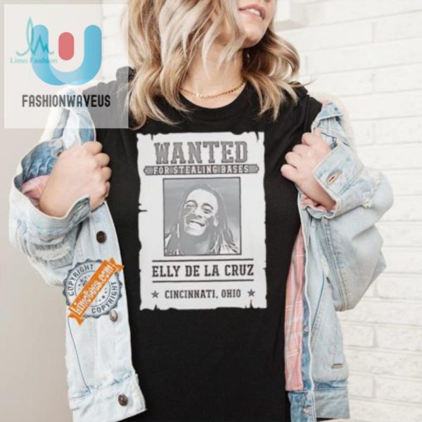 Elly De La Cruz Cincinnatis Basestealing Bandit Tee fashionwaveus 1 5