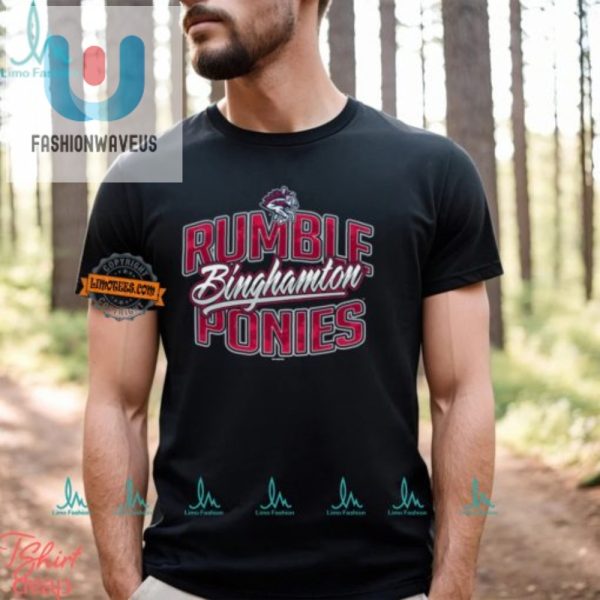 Get A Laugh With Our Unique Rumble Ponies Carousel Tee fashionwaveus 1