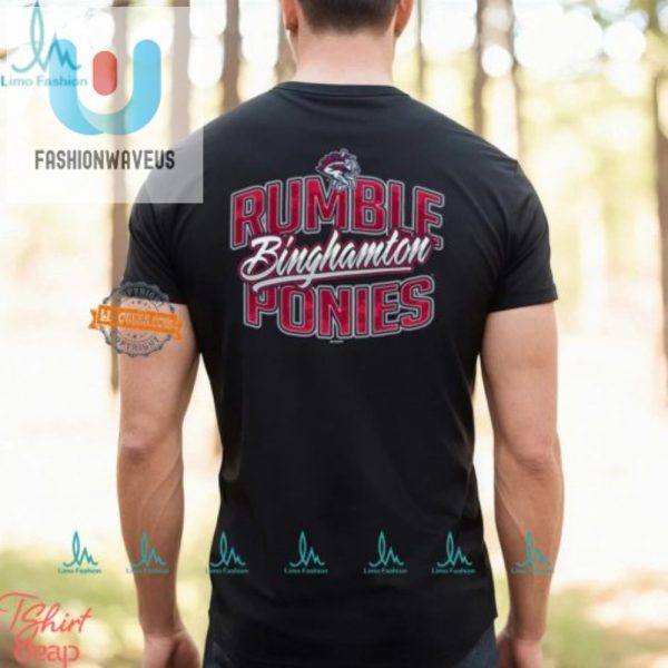 Get A Laugh With Our Unique Rumble Ponies Carousel Tee fashionwaveus 1 3