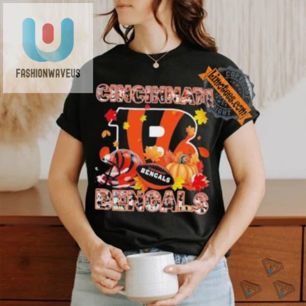 Fall For Bengals Hilarious Autumn Shirt fashionwaveus 1