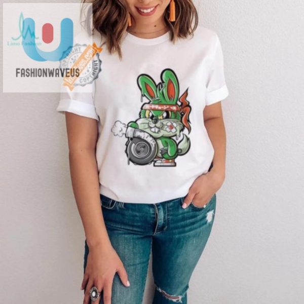 Turbo Bunny Street Style Tee Hop Into Hilarity fashionwaveus 1 2