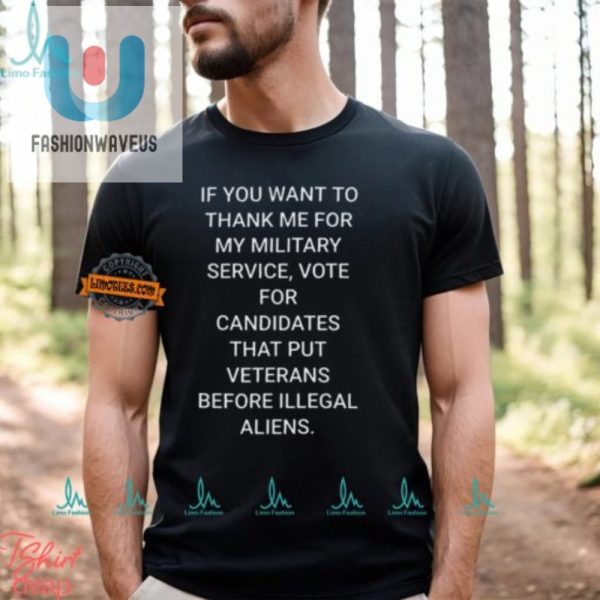 Funny Unique Military Service Thank You Shirt Stand Out fashionwaveus 1