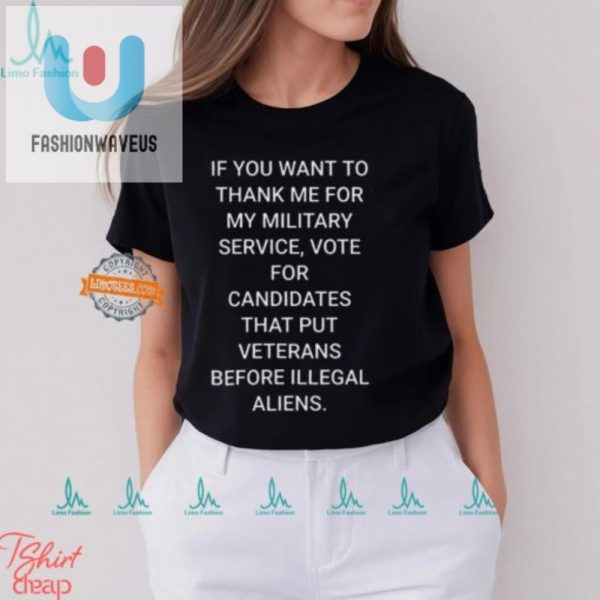 Funny Unique Military Service Thank You Shirt Stand Out fashionwaveus 1 2