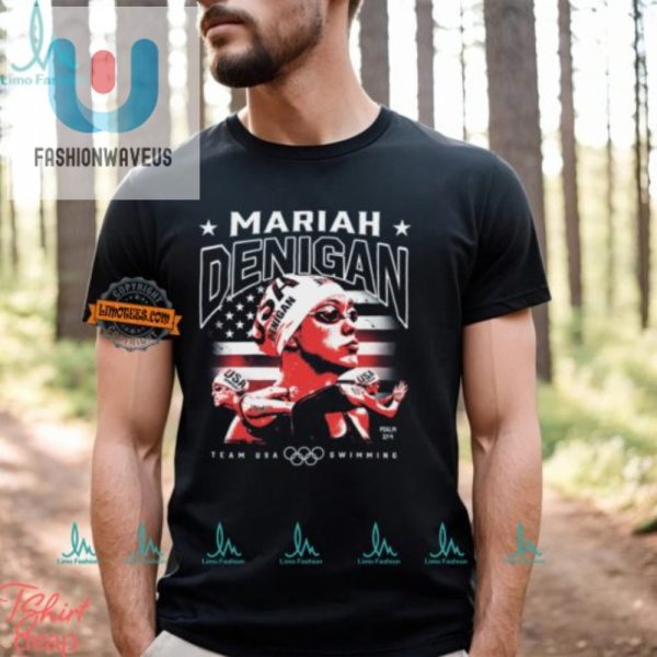 Make Waves With Mariah Team Usa Swimming Shirt fashionwaveus 1