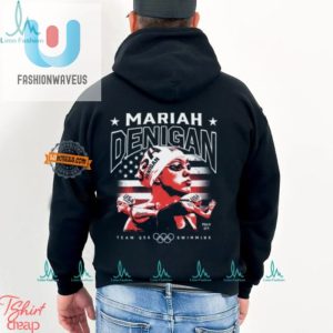 Make Waves With Mariah Team Usa Swimming Shirt fashionwaveus 1 1