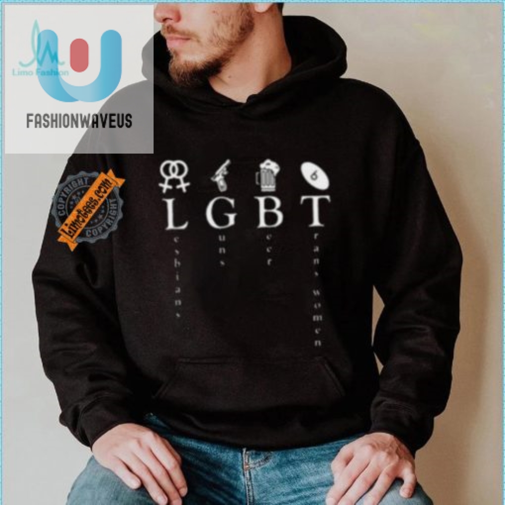 Funny Lesbians Guns Beer Trans Shirt  Stand Out  Laugh