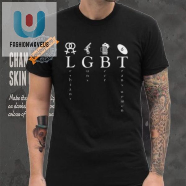 Funny Lesbians Guns Beer Trans Shirt Stand Out Laugh fashionwaveus 1 3