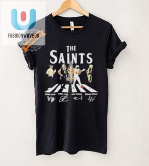 Saints Abbey Road Carr Kamara Thomas Funny Tee fashionwaveus 1 5