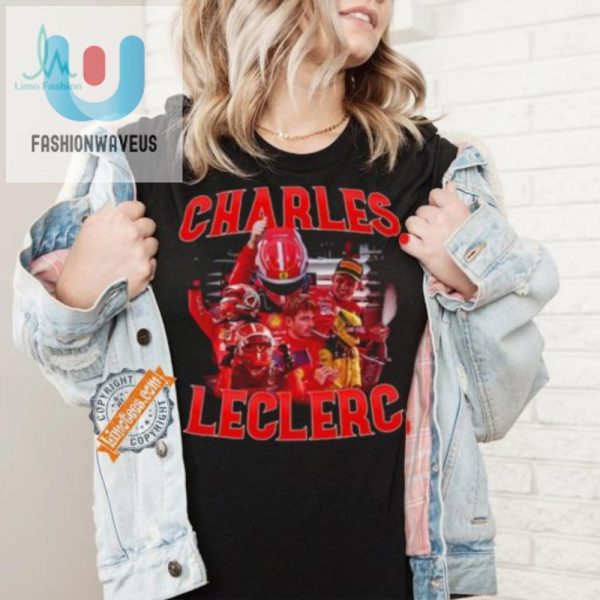 Rev Up With Charles Leclerc F1 Fun Graphic Tee fashionwaveus 1