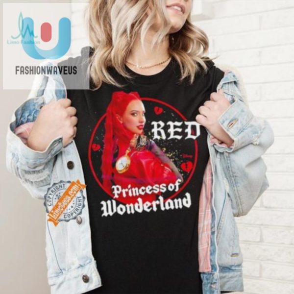 Lolworthy Red Princess Of Wonderland Broken Hearts Tee fashionwaveus 1